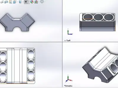 engine block 3D print model