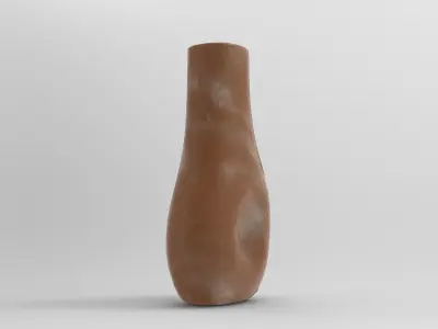 Mamo Vase Low-poly 3D model