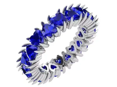 Heart Cut Band 4370 3D print model