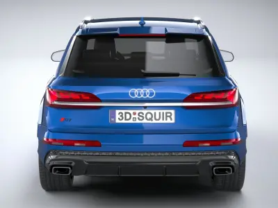 Audi Q7 2025 3D model