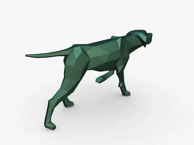 English Pointer 3D print model