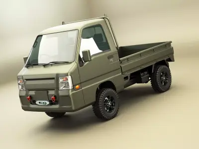 Offroad Kei-Truck 3D model