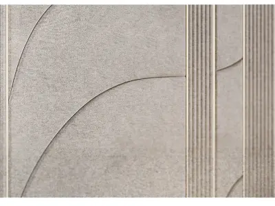 decorative wall 06 3D model