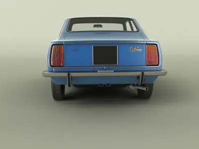 Fiat 128 Sport Coupe S 3D model