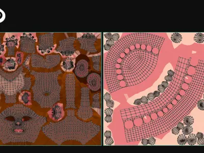 Furry Pet Low-poly 3D model