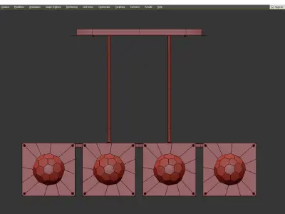 CRYSTAL LUXURY ATMOSPHREE Low-poly 3D model