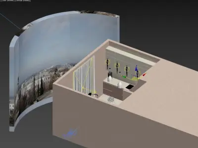 Modern Kitchen 3D model