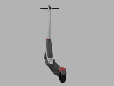 PXID Scooter  Low-poly 3D model