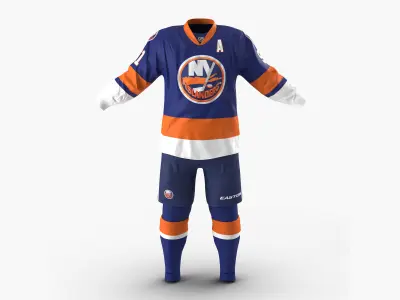 Hockey Clothes Islanders 3D model