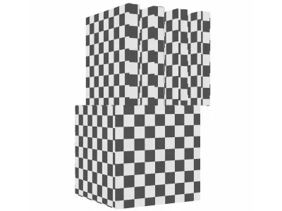 Abstract sculpture AS-010 3D model