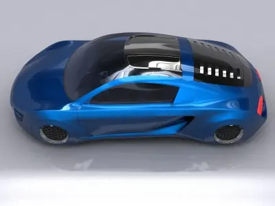 Audi RSQ Concept 3D model