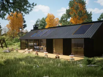 Japanese  Garden Light Free 3D model