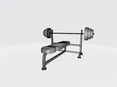 Press bench 3D print model