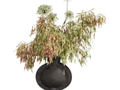 Flower In Vase 114 3D model