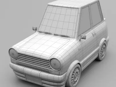 Toon Rally Racer 3D model