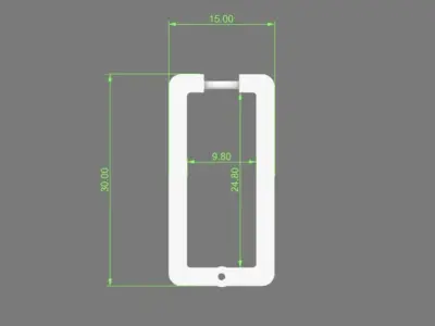 Victoria-diamond-earring 3D print model