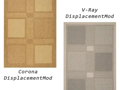 Rugs No 9 Low-poly 3D model