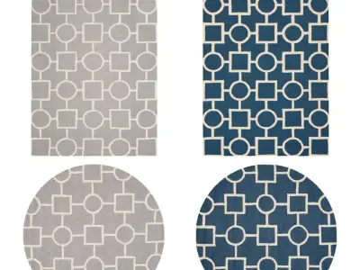 Rugs No 226 Low-poly 3D model