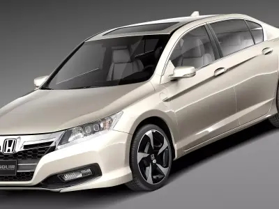 Honda Accord PHEV 2013 3D model