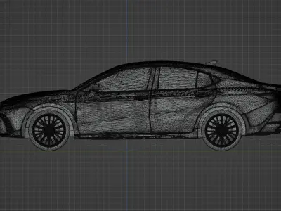 Toytota Camry XSE 2025 3D model