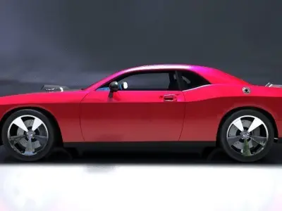 Dodge Challenger SRT10 3D model