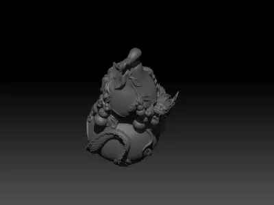 Dragon Gourd 3D print model
