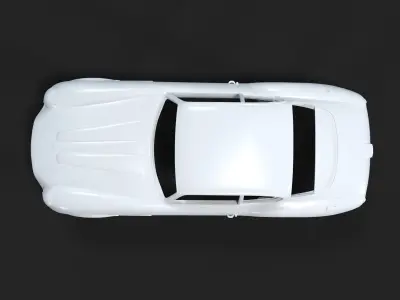 Aston Martin DB4 GT Zagato 1970 3D print model