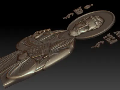 Luke the Evangelist 3D model