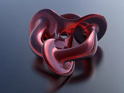 geometric modern art gm15 3D print model