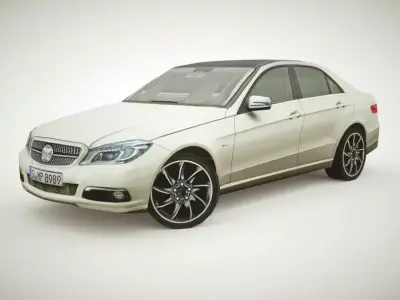 Generic Sedan v1 Low-poly 3D model