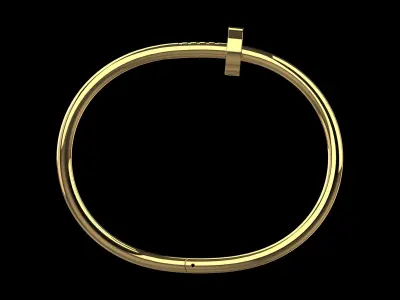 Juste un clou Bracelet 18 Size N112 3D print model