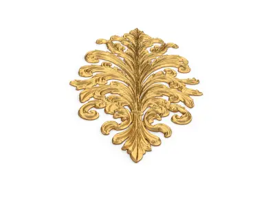 Classic decor ornament carved 41  3D model