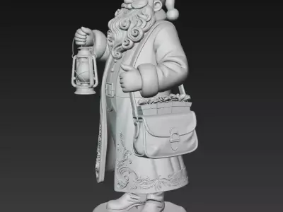 Santa Workshop - Classic Christmas Sculpture Collection