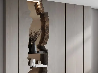 10 Wardrobe Set Combo Furniture for Interior Design 3D Models 3D model