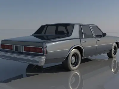 Chevrolet Impala 1977 3D print model