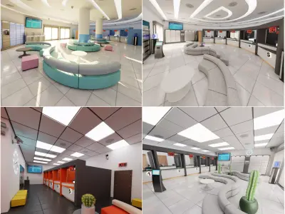 Post Office Collection - 4 Fully Equipped Interiors