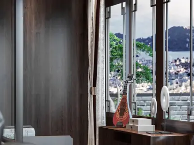  Chinese Bedroom interior 146 3D model