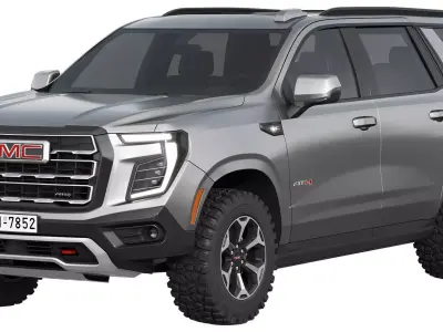GMC Yukon AT4 2025 3D model