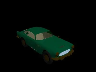 old car Free 3D model
