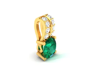 Women Pendants 3dm STL OBJ FBX Render Details 3D print model shop