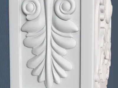 Decorative Corbel 3D model 11