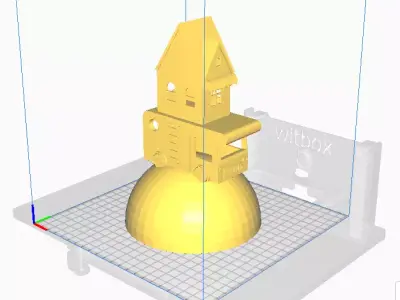 Mobile home 3D print model