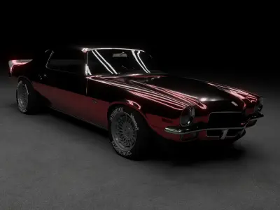 1970 Z28 Camaro 3D model