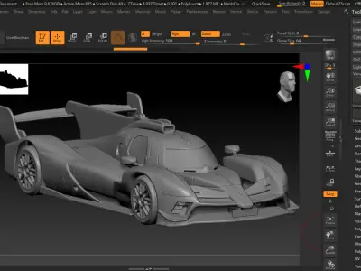 Vanwall Floyd 2025 3D Model 3D print model
