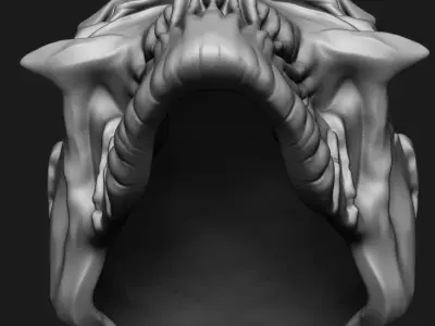 Skull biker vol4 Pendant jewelry 3D print model