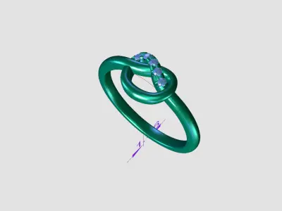 WEDDING RING MY057 3D print model