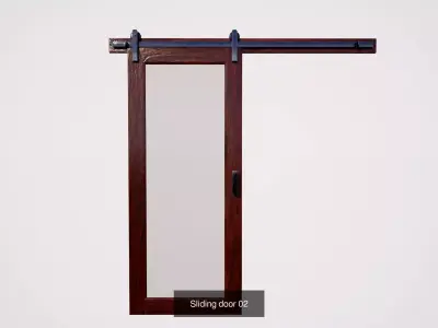 Sliding doors bundle 3D Model Collection