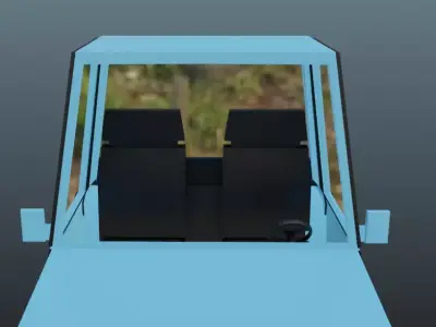 Low poly car 3D model by goldanmahardika1 from CGTrader