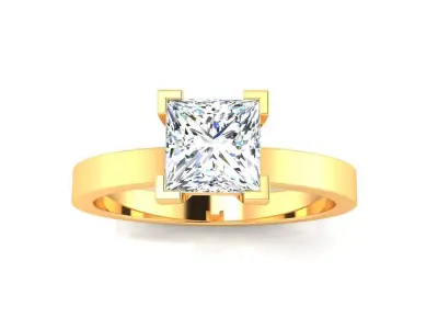 Ring M175 The luxury female ring with gems wedding 3D print model