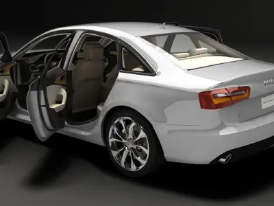 Audi A6 2012  3D model